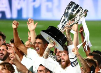 Los madridistas cumplen y celebran el título desde sus coches real madrid