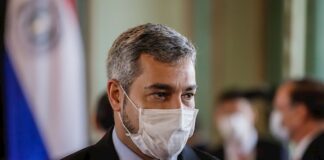 Paraguay considera inminente un retroceso de fase ante el avance de la pandemia Mario Abdo Benítez.