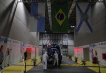 El hospital de campaña para COVID-19 que garantiza la desescalada en Río hospital de Campaña