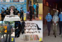 Reporte de arrestos en Honduras