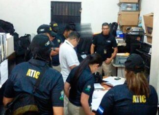 ATIC realiza secuestro de documentos en las instalaciones de COPECO por compra del hospital móvil de Villanueva, Cortes