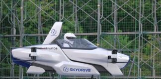 Prueban con éxito el carro volador tripulado «más pequeño del mundo»