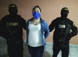 Detención de una fémina por supuesta extorsión y distribución de drogas en el sector de Comayagüela