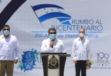 Presidente Hernández anunció el lanzamiento de la celebración de los 199 años de Independencia Patria