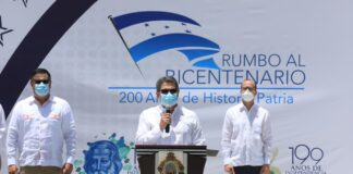 Presidente Hernández anunció el lanzamiento de la celebración de los 199 años de Independencia Patria