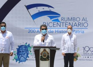 Presidente Hernández anunció el lanzamiento de la celebración de los 199 años de Independencia Patria
