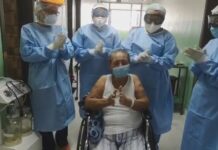 En el hospital Mario Rivas paciente de 74 años tras dos meses ingresada vence el Covid-19