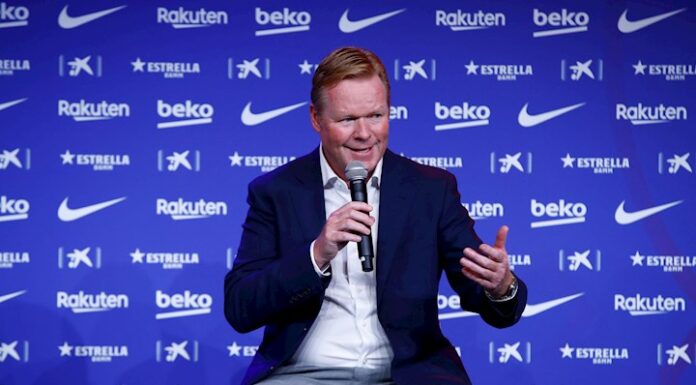 Koeman dice que ha sido su noche «más feliz como entrenador» del Barcelona