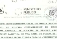 Prisión Preventiva dictan a sindicado de homicidio y porte ilegal de armas