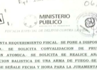 Prisión Preventiva dictan a sindicado de homicidio y porte ilegal de armas