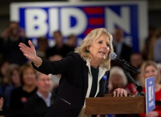 La esposa de Biden cerrará una noche con Bill Clinton y Jimmy Carter Jill biden