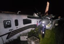 ATIC intercepta aeronave con 16 fardos de cocaína en La Mosquitia
