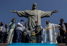 El emblemático Cristo Redentor reabre sus puertas en Río tras cinco meses Cristo del Corcovado