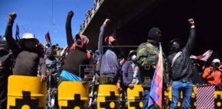 La Policía Boliviana busca a dirigentes denunciados por promover protestas Protesta