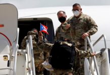 Grupo militar puertorriqueño parte a misión de adiestramiento en Honduras