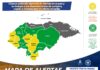 Honduras extiende alerta amarilla y verde en 14 departamentos por las lluvias