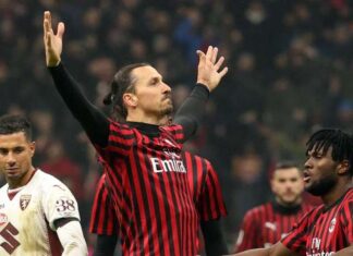 Ibrahimovic, un gol cada 56 minutos a los 39 años
