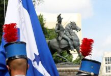 Policía Nacional y Comité Cívico Permanente, se preparan para celebrar el 199 aniversario de independencia de Honduras