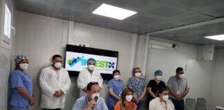 Autoridades de Salud e Invest informan sobre el proceso de inicio de operaciones de hospital móvil