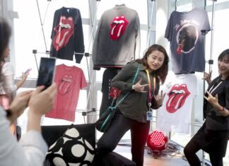 La tienda de los Rolling Stones, una experiencia sensorial