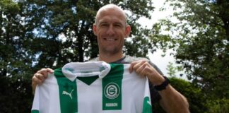 Robben marca con el Groningen 18 años después