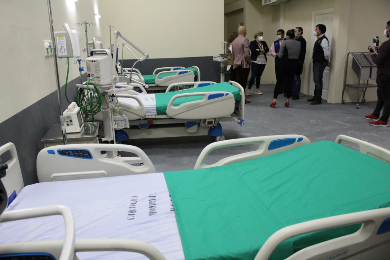 Inauguran sala de cuidados intensivos del hospital San Felipe
