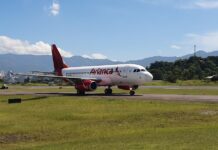 PIA inicia operaciones en el Aeropuerto Internacional Toncontín bajo medidas de bioseguridad