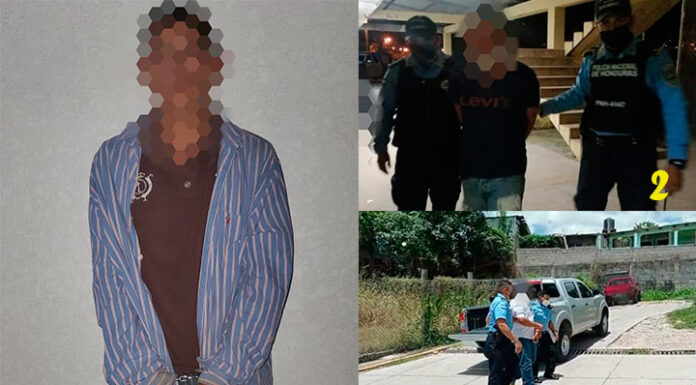 Arrestos policiales en Honduras