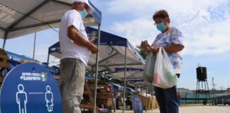 Bajo medidas de seguridad abren el mercado El Lempirita mercado lempirita