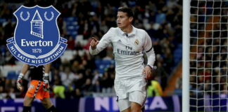 James Rodríguez es nuevo jugador del Everton, según medios colombianos