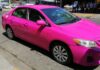 Taxis “rosa” en San Pedro Sula