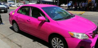 Taxis “rosa” en San Pedro Sula