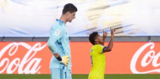 Con gol de Hondureño Lozano Cádiz vence al Real Madrid