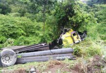 Producto de un accidente de tránsito en Santa Rosa de Copán muere un ciudado