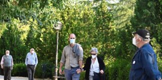 Quince días para desconfinar, otra vez, Madrid parque