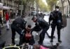 La policía francesa ha impuesto 3.019 multas por incumplir el toque de queda policia francia