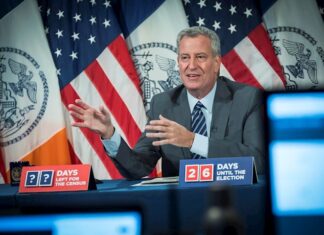 Nueva York lanza un mapa ‘online’ ciudadano con las zonas cerradas por COVID-19 Bill de Blasio