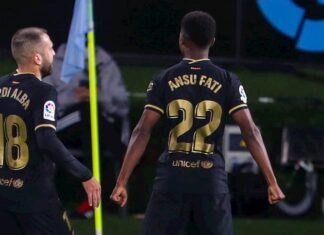 Barcelona derrotó 0-3 al Celta y con uno menos