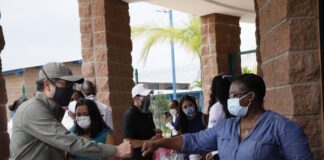 Comerciantes y arroceros de La Ceiba reciben apoyo de Crédito Solidario