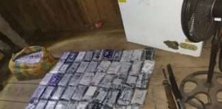 FESCCO y ATIC allanan hacienda de Brus Laguna, donde se escondían otros 73 kilos de presunta cocaína de avioneta interceptada