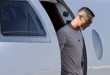 Cristiano ya está en Turín y continuará el confinamiento en su vivienda