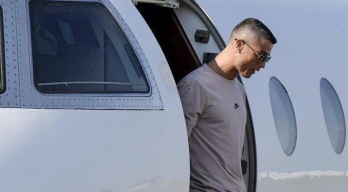 Cristiano ya está en Turín y continuará el confinamiento en su vivienda