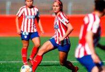 Deyna Castellanos marca su primer gol con el Atlético de Madrid