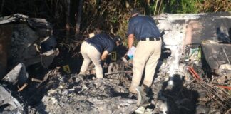 Se trasladará a Tegucigalpa fardo de presunta cocaína encontrada en avioneta accidentada en La Mosquitia