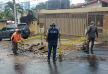 Fuertes lluvias dejan escombros en la capital, se procede a la limpieza lluvias capital