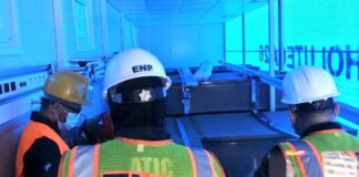 FETCCOP y ATIC Concluye inspección de los 68 contenedores con los dos hospitales móviles