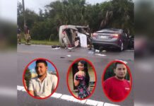 Mueren tres hondureños en EEUU, producto de un accidente de tránsito