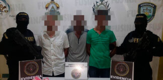 Se captura a tres integrantes de Grupo Delictivo