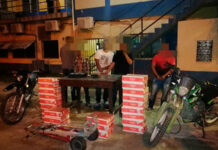 Se detiene a cinco individuos sospechoso del robo de un vehículo tipo camión