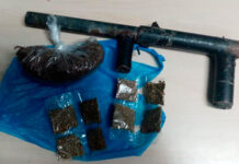 Se detiene a dos sujetos con supuesta marihuana y una chimba en Comayagua